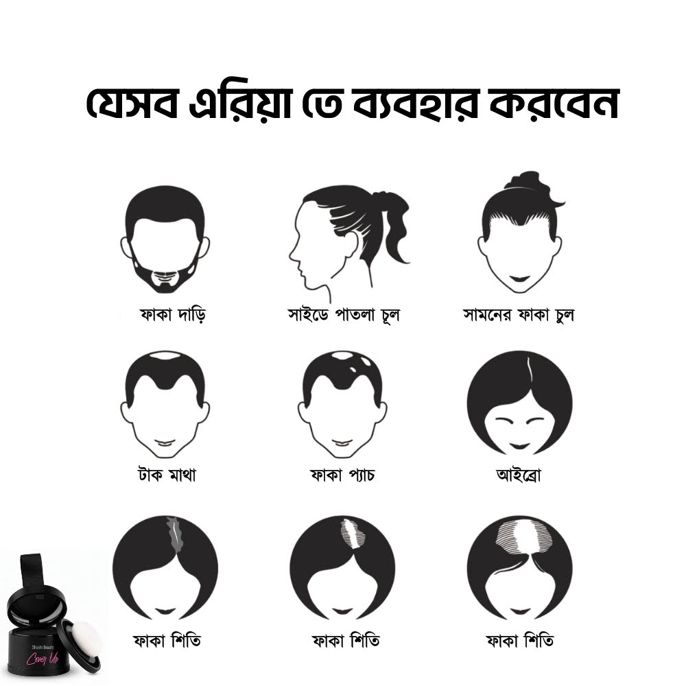 Shokhi Beauty "Cover Up" Hair Powder